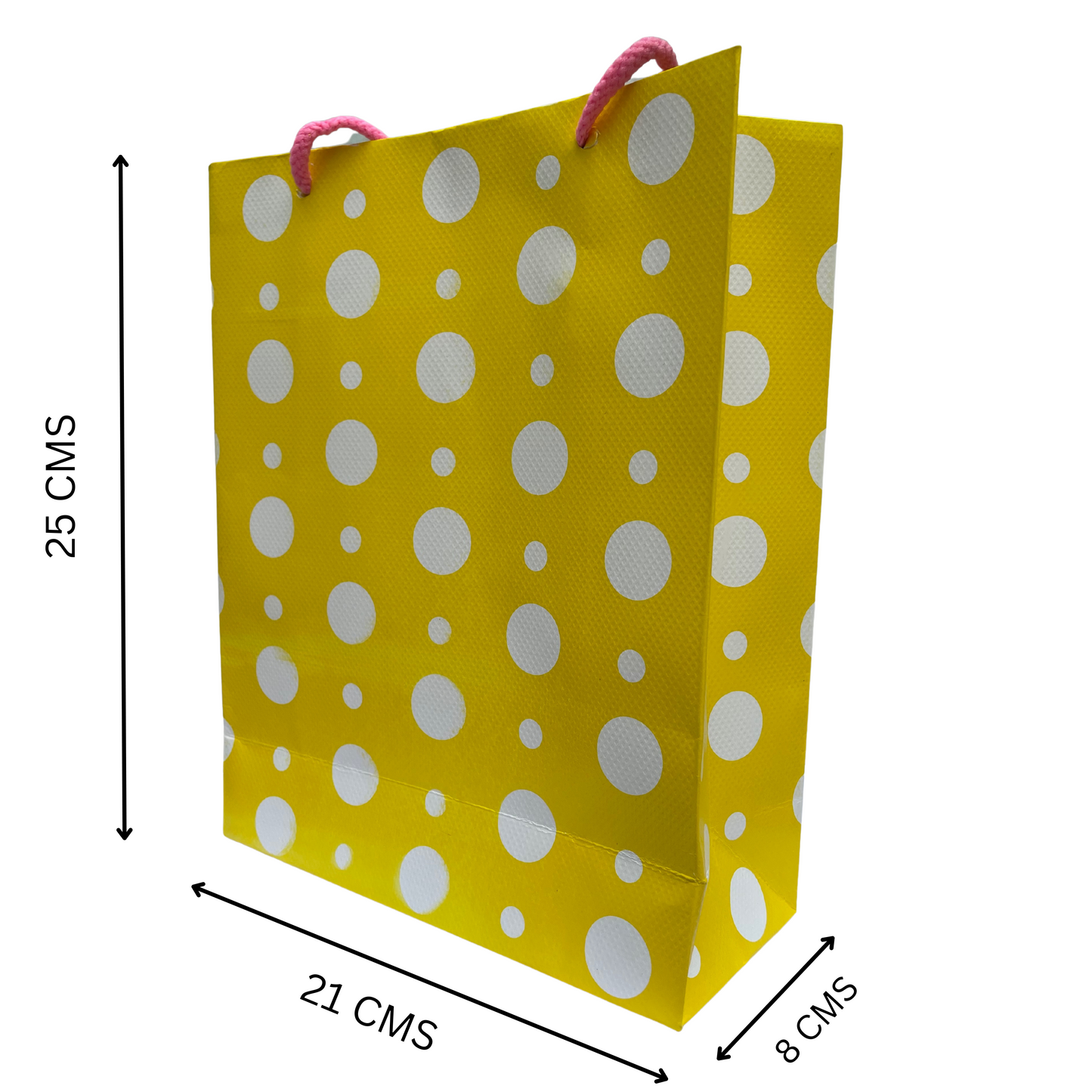 Luxurious Yellow Return Gift Bags