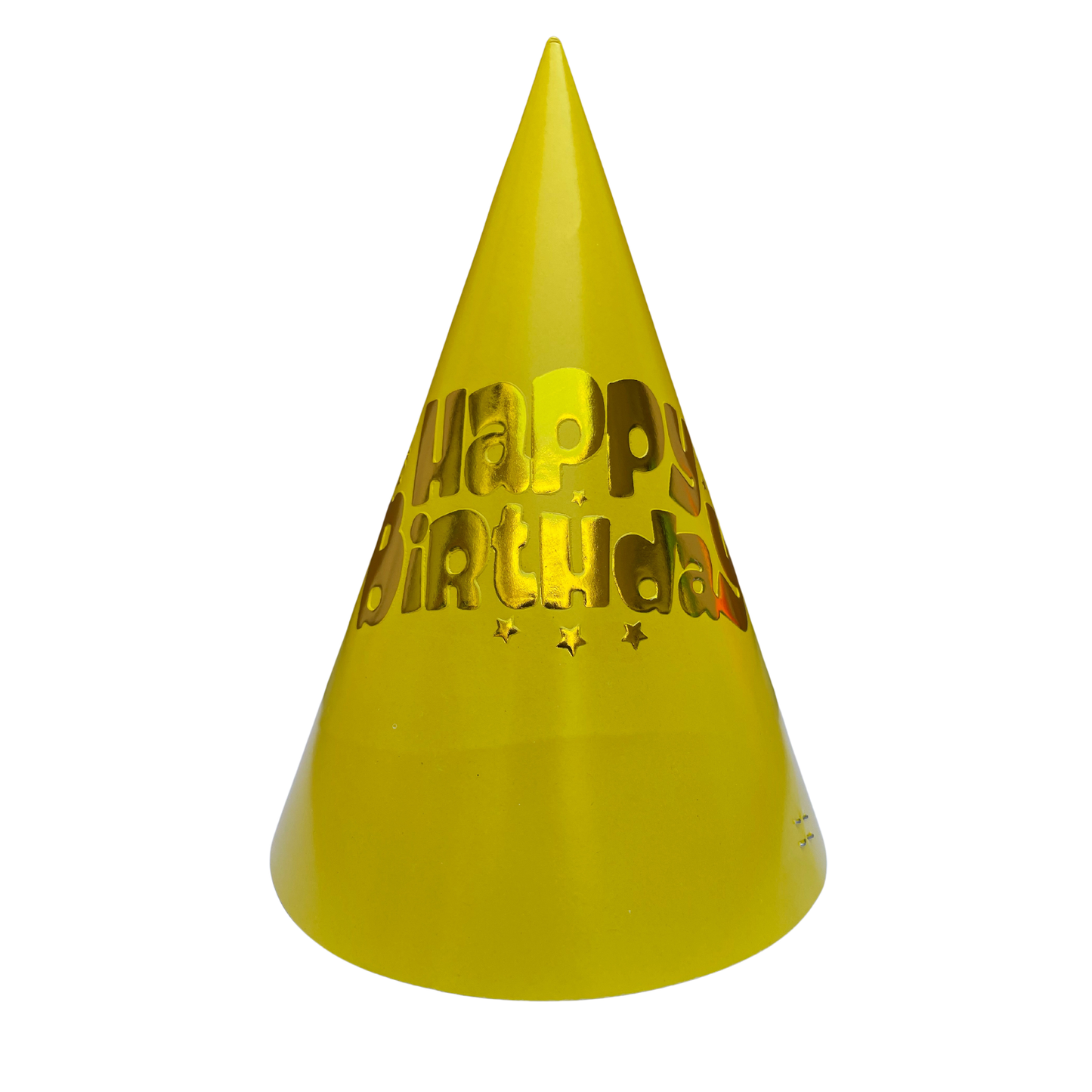 Festi Duck™ Multi-coloured Birthday Caps pack of 10 | Party Hats for Adults & Kids