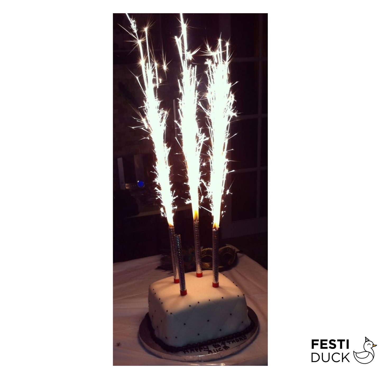 Sparkle Candle for All Celebrations - Pack of 6 - Ideal for Birthday, Anniversary