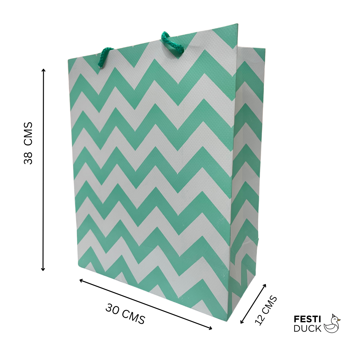 Luxurious Turquoise Return Gift Bags