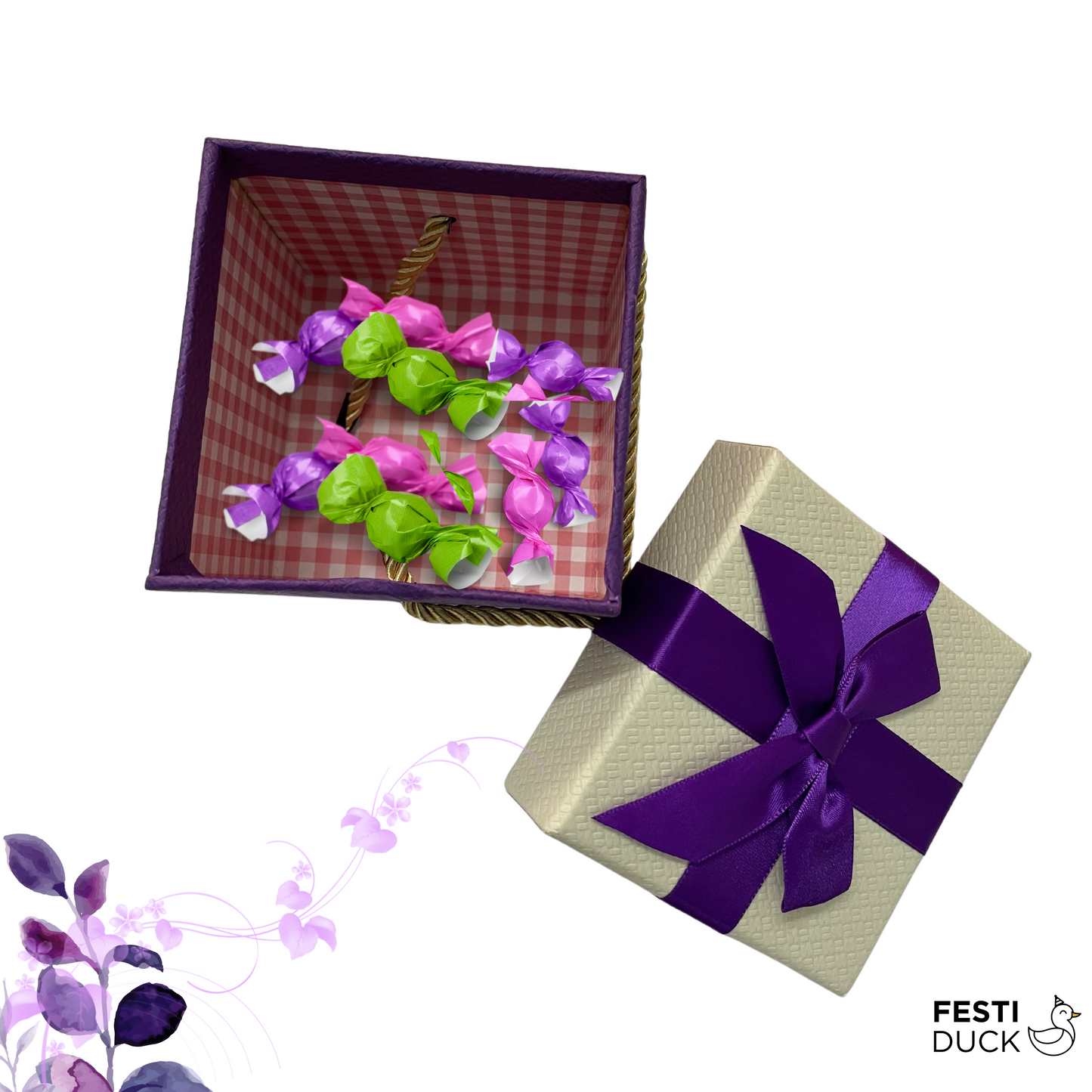 Elegant Lavender Gift Box