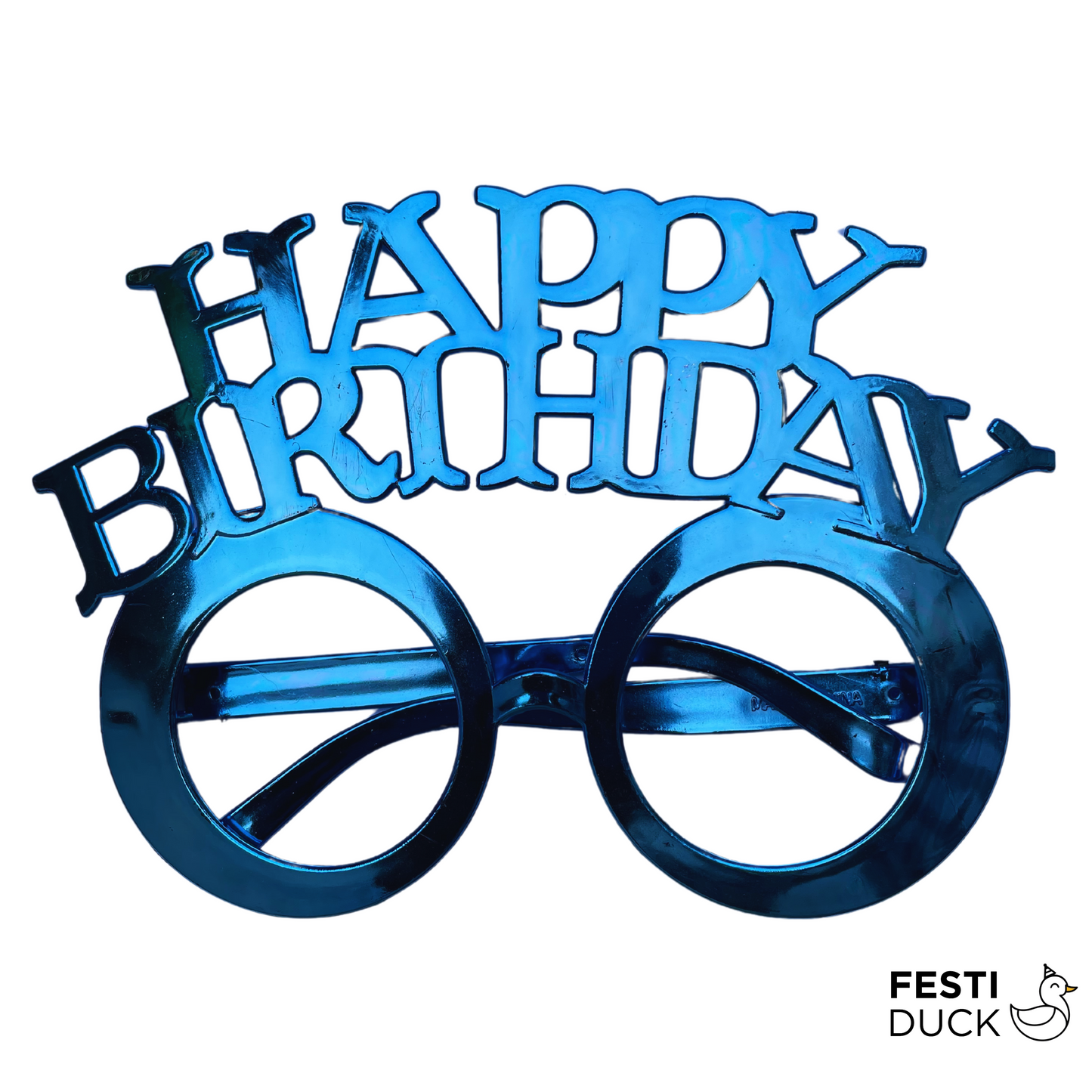 Festive Happy Birthday Party Goggles - Colorful Pack of 5