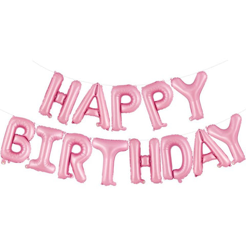 Festi Duck Happy Birthday Foil Balloons set