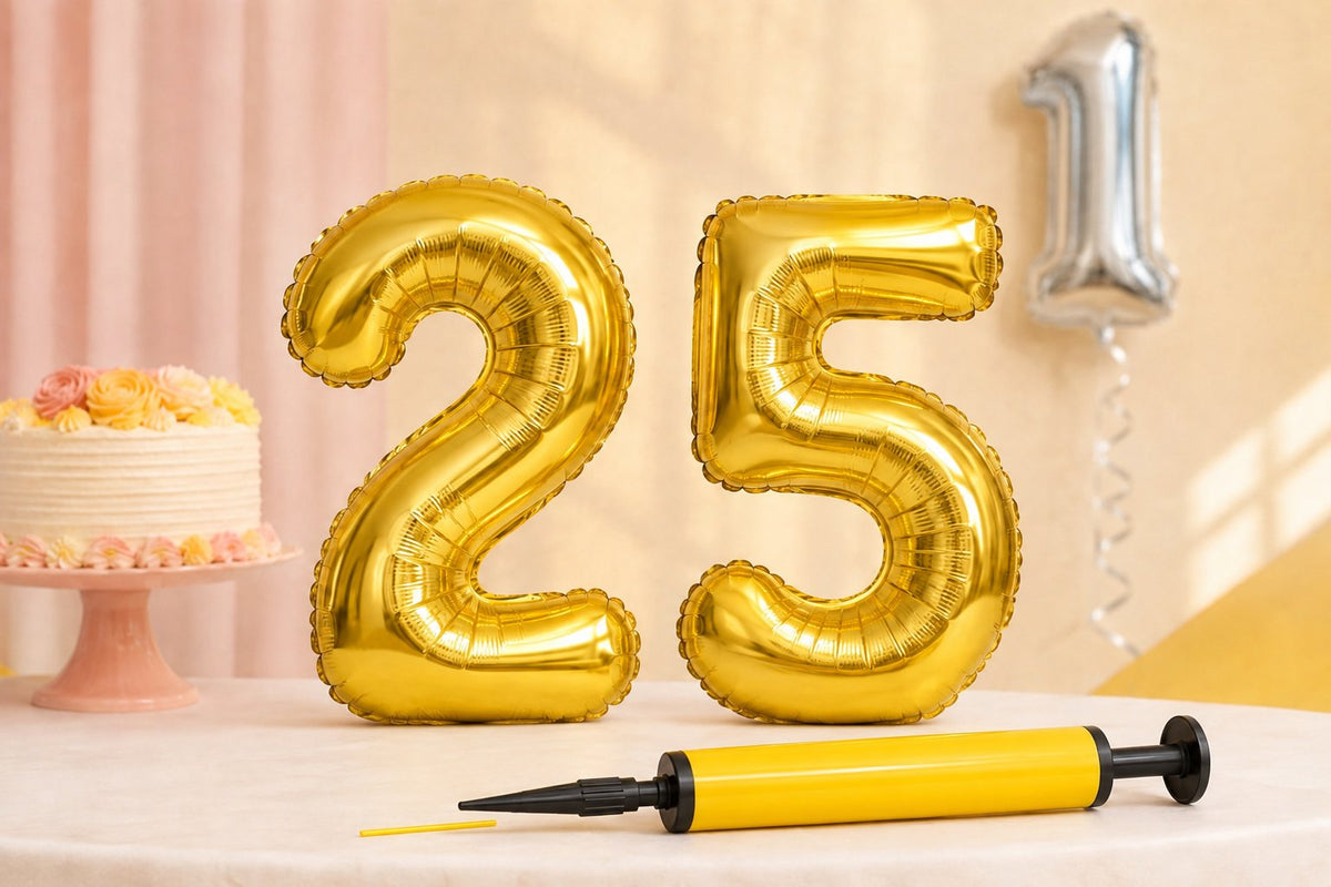 Do Foil Number Balloons Need Helium? Everything You Need to Know