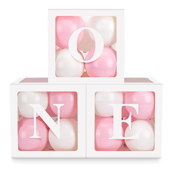 Premium ONE Letter Balloon Box Set