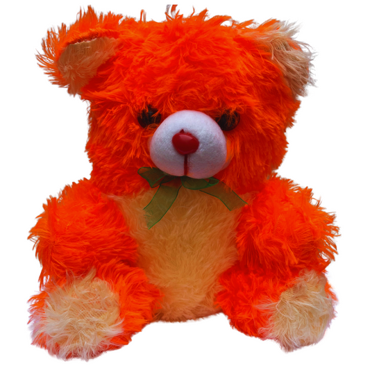 Orange Cuddle Buddy Teddy bear