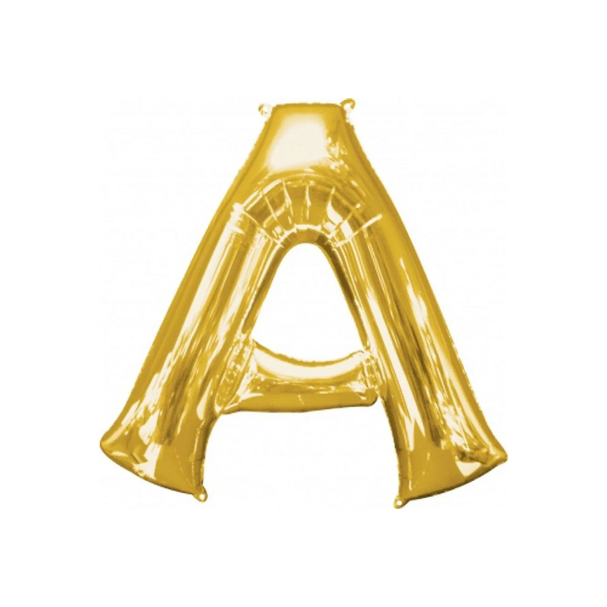 Gold Foil 'A' Letter Balloon - 16 x 40 cm