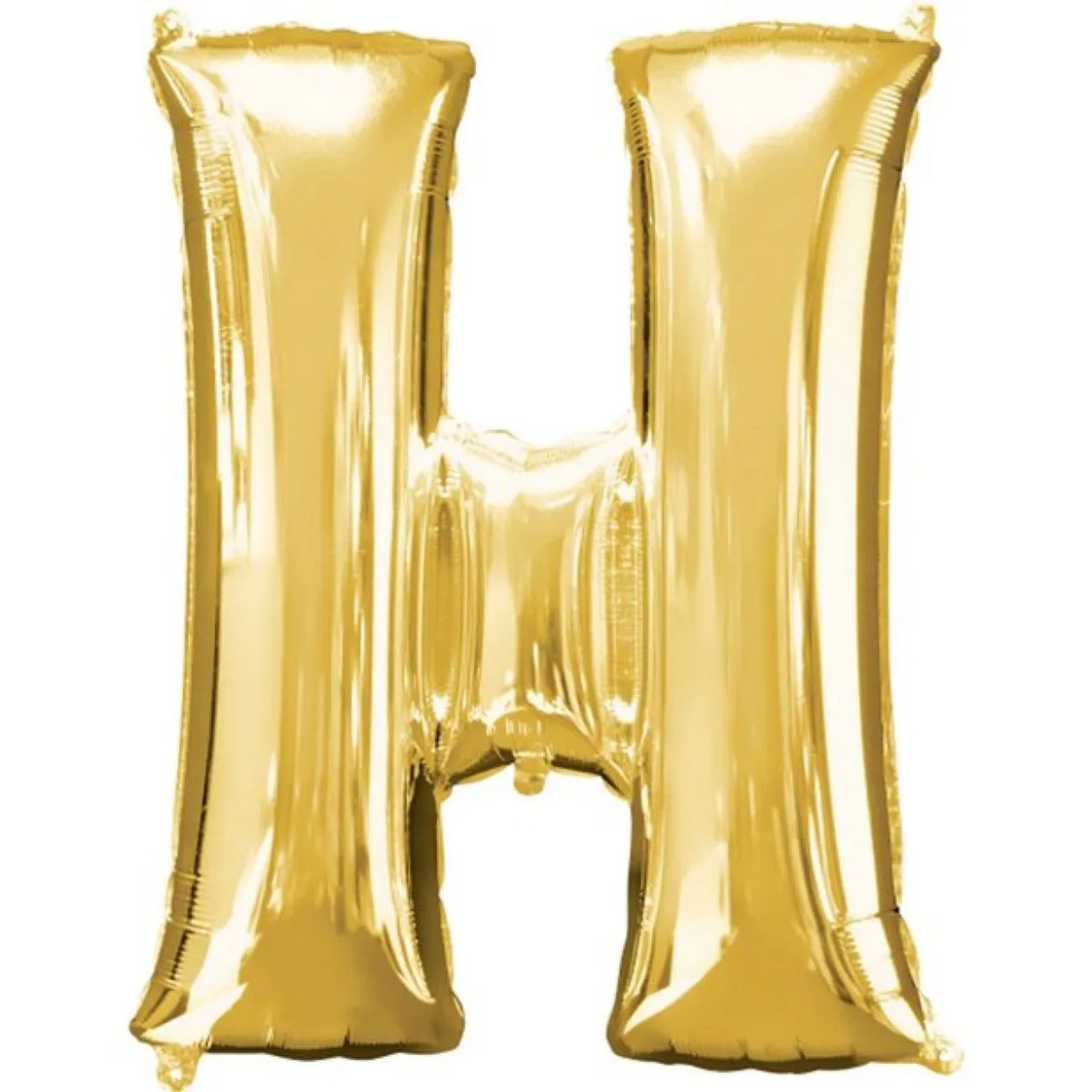 Gold Foil 'H' Letter Balloon - 16 x 40 cm