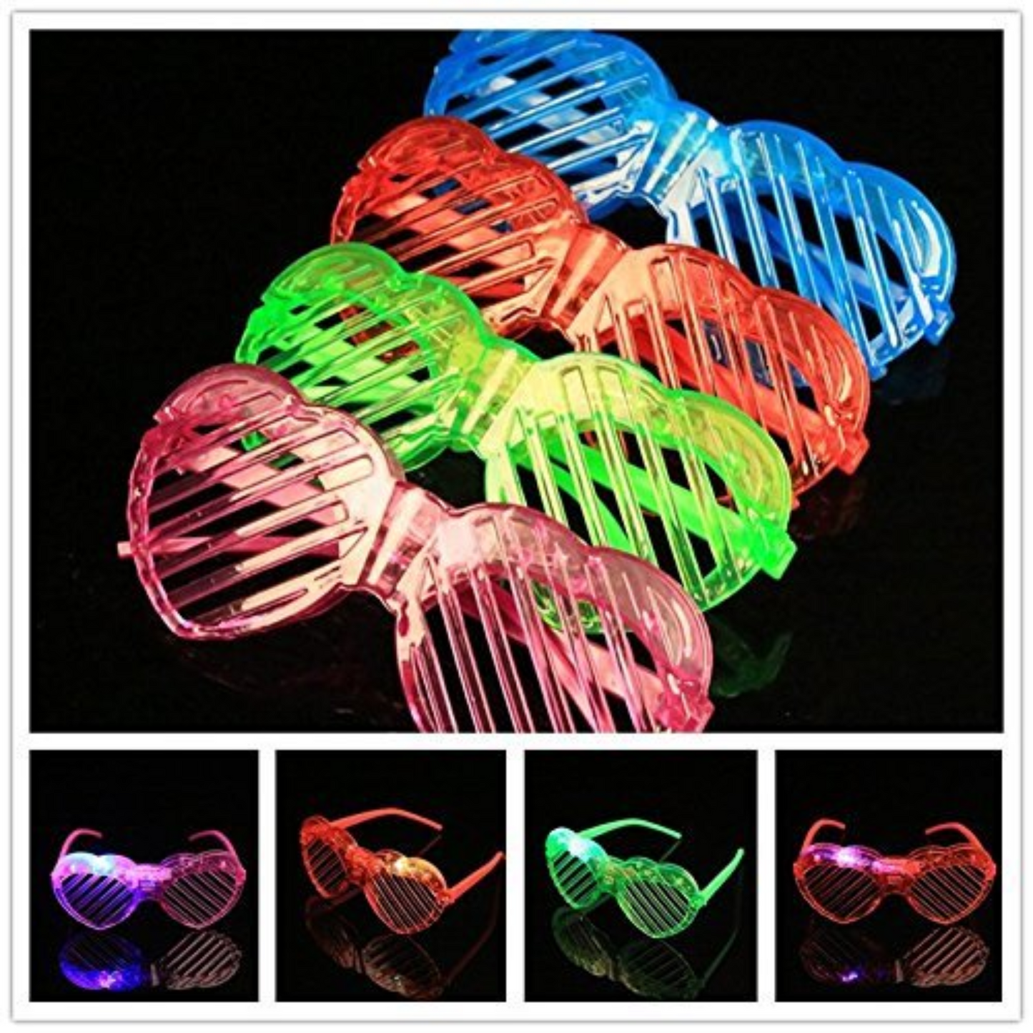 Vibrant Party Goggles - Pack of 5