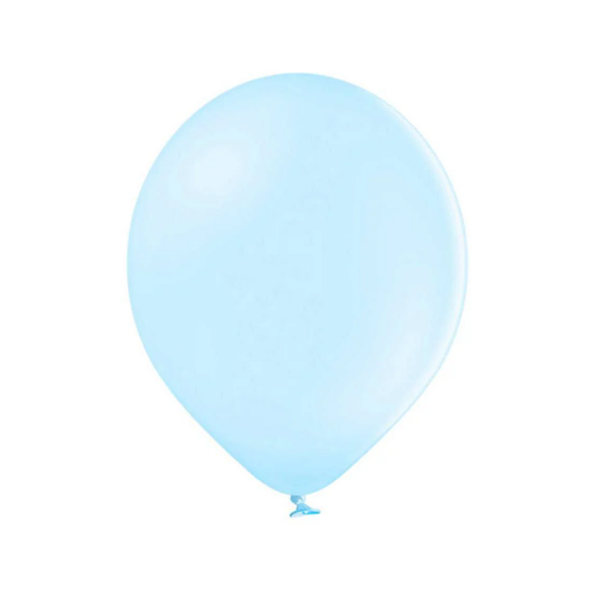 Sky blue pastel latex balloons pack of 25