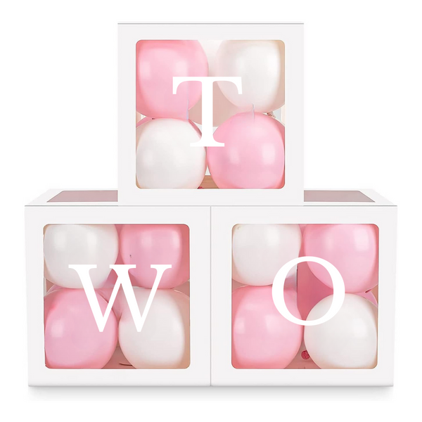 Premium TWO Letter Balloon Box Set