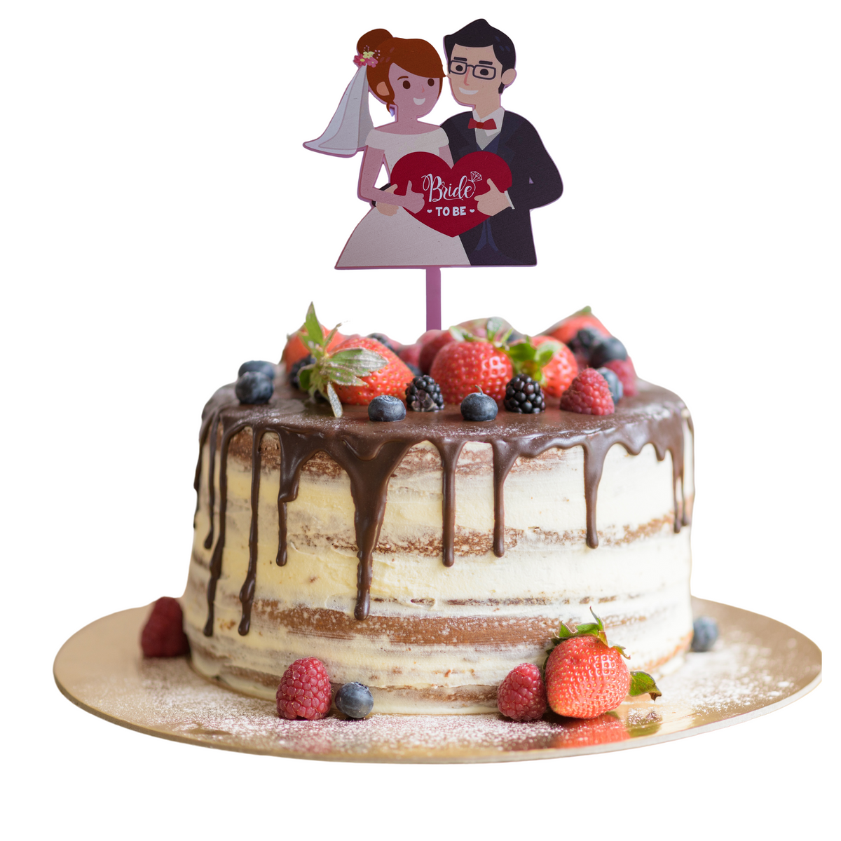 Bride to Be cake topper for bachelorette parties