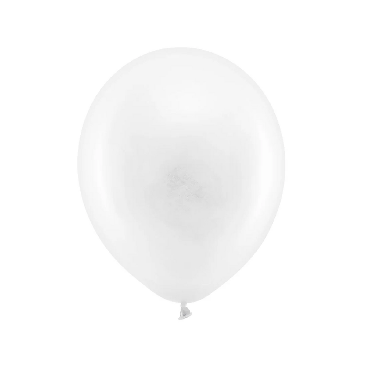 White pastel latex balloons pack of 25