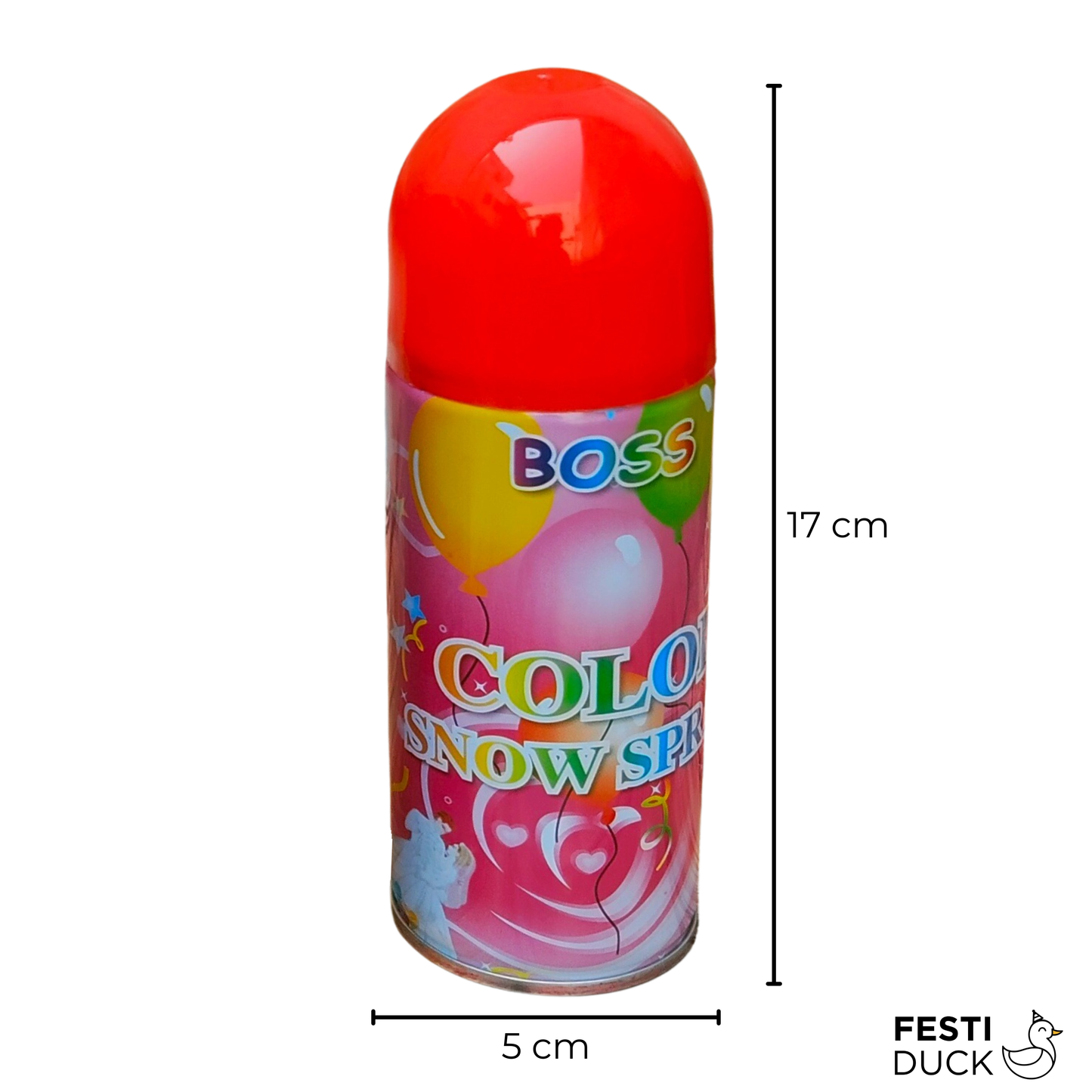 Festi Duck Colour Snow Spray (Pack of 4) – Vibrant & Fun Artificial Snow Spray for Festivals, Birthdays,Weddings,&Party Celebrations