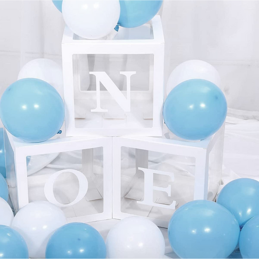 ONE Balloon Box Set for First Birthdays