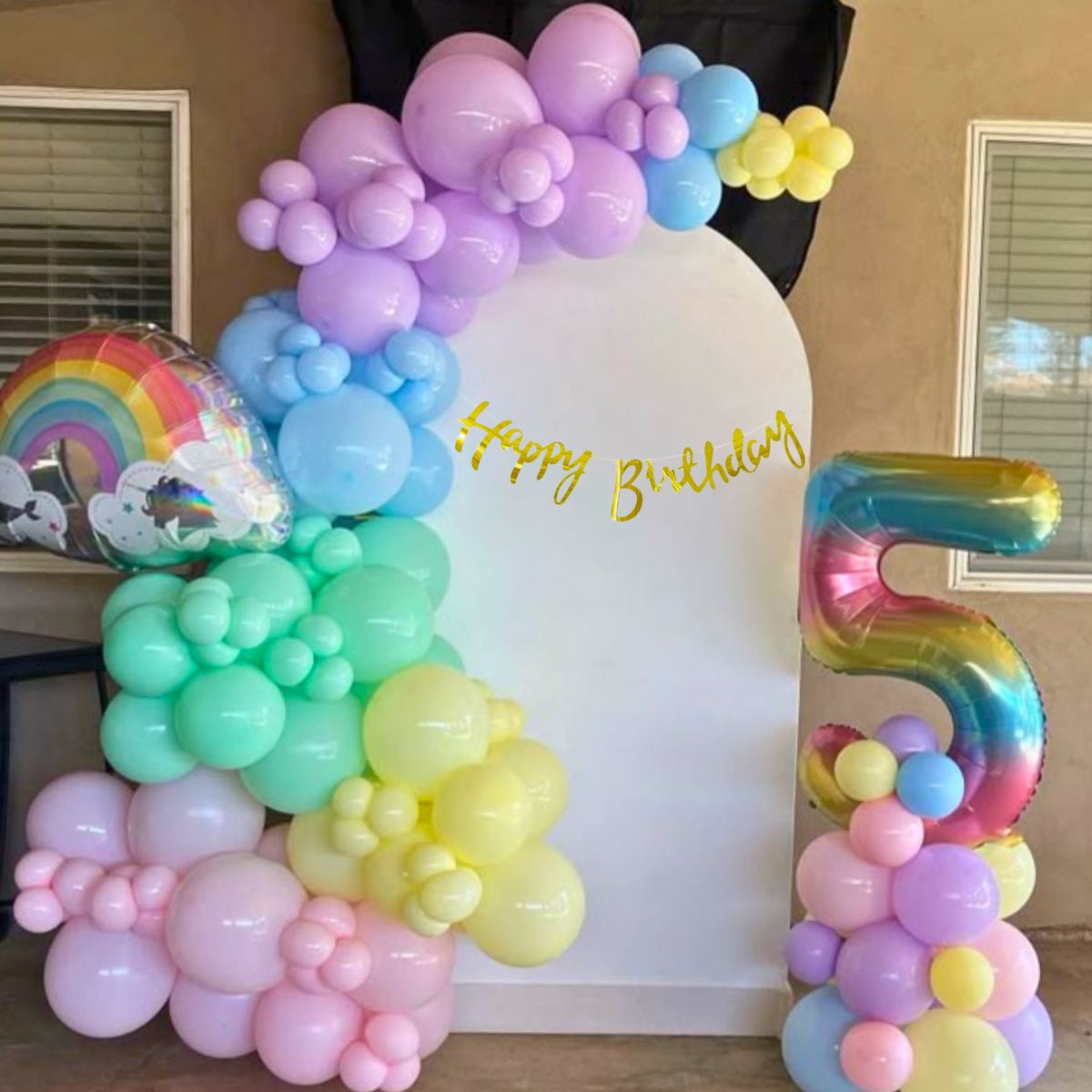 Pastel Balloon Combo