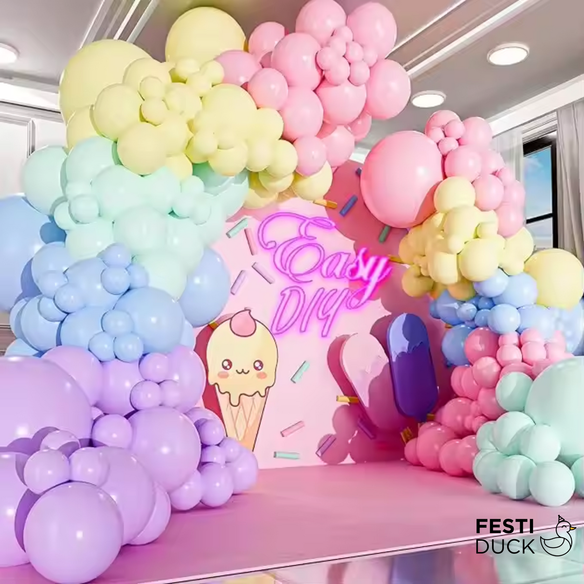 Pastel Balloon Combo