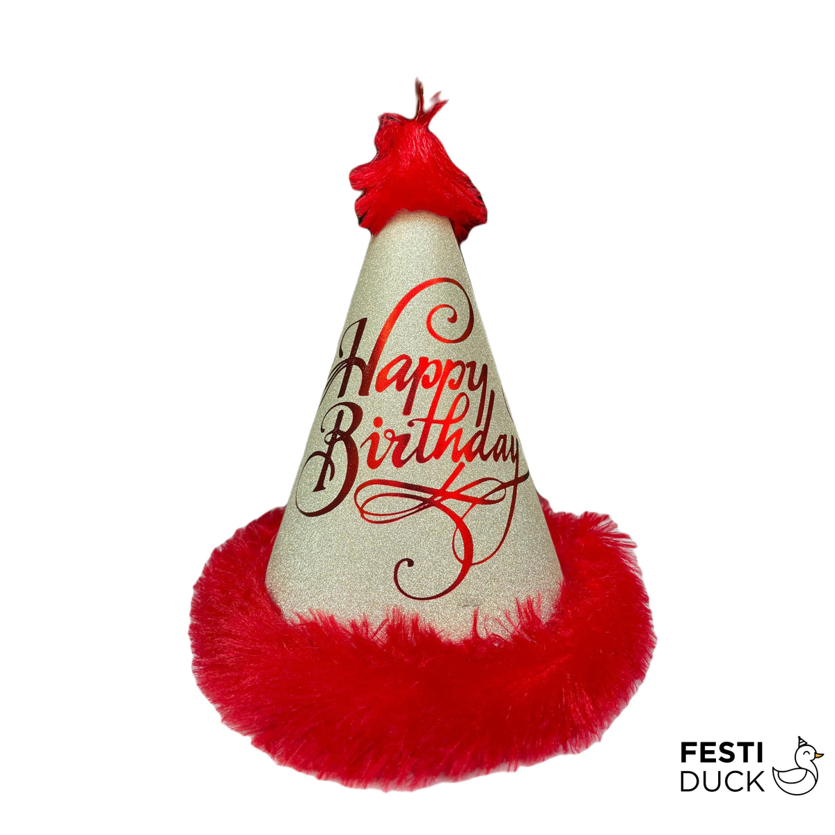Glitter Fur Party Caps