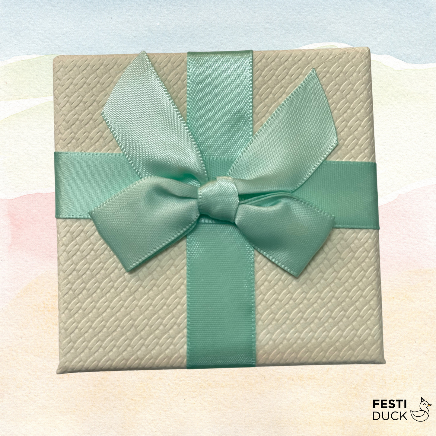 Elegant Turquoise Gift Box