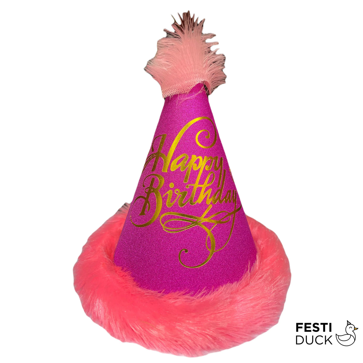Glitter Fur Party Caps