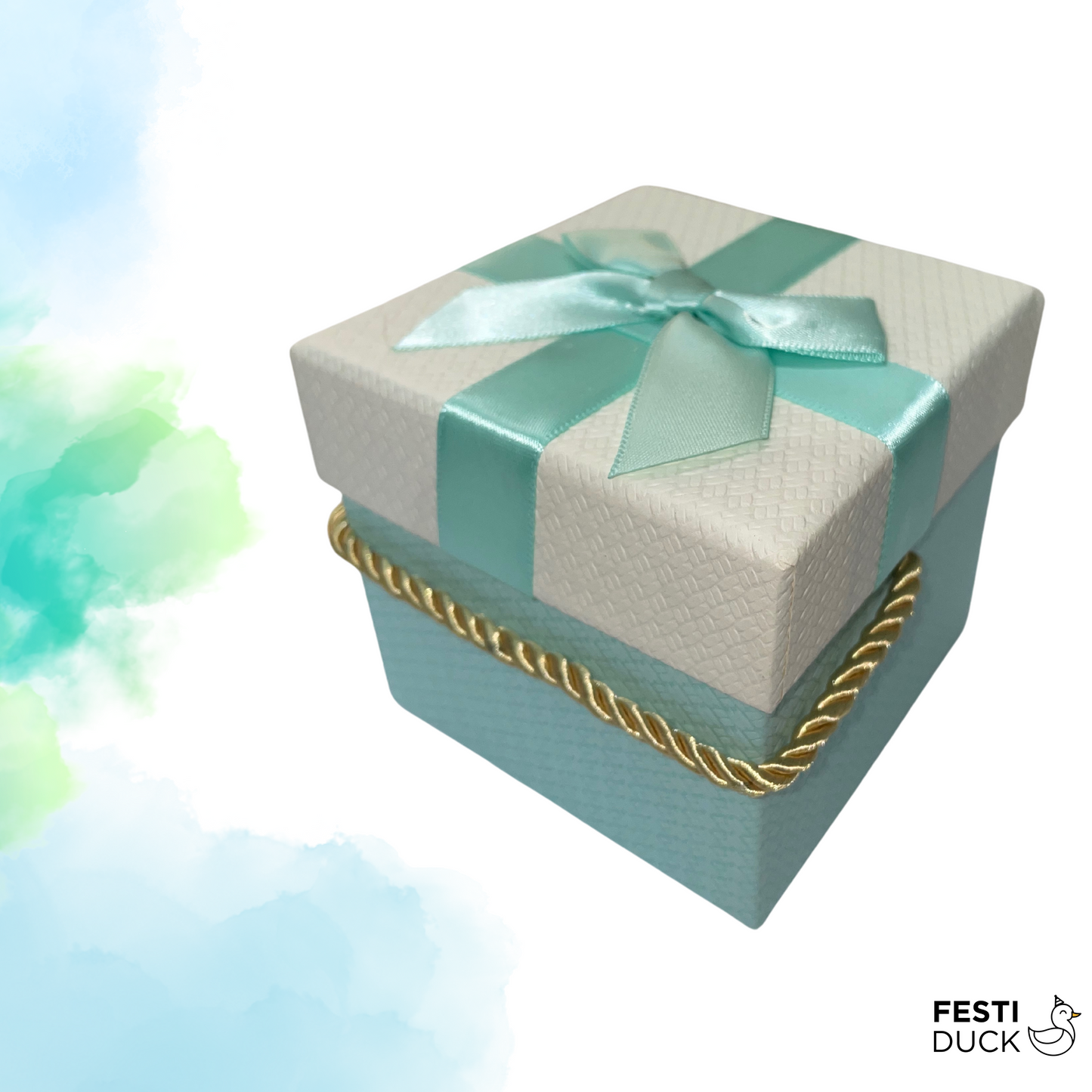 Elegant Turquoise Gift Box