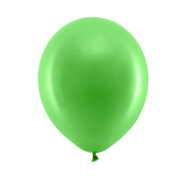 Green Pastel Latex Birthday Balloons  (Pack of 25)