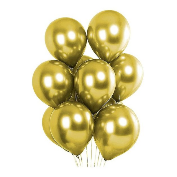 Gold Metallic Chrome Balloon