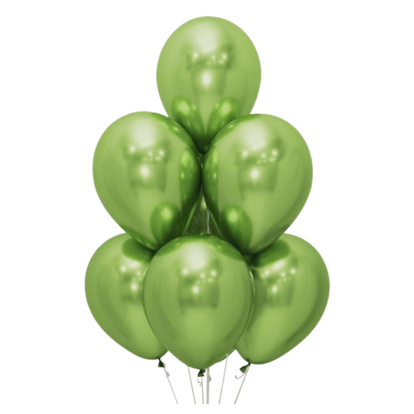 Light Green Metallic Chrome Balloon