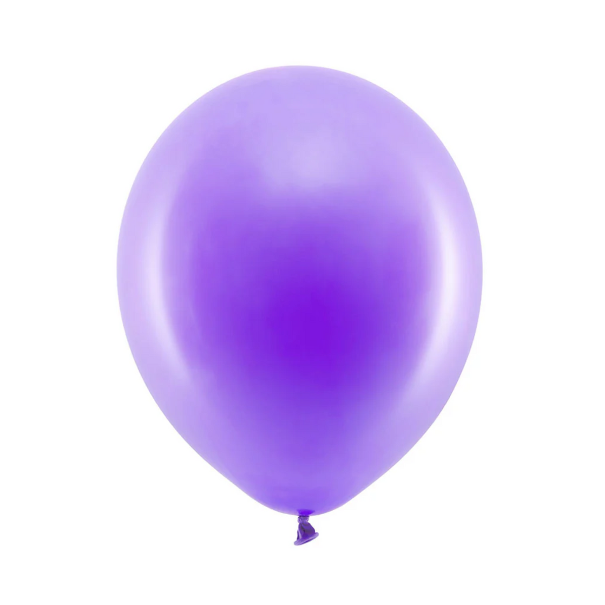 Violet pastel latex balloons pack of 25