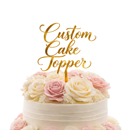 Personalized Cake Topper