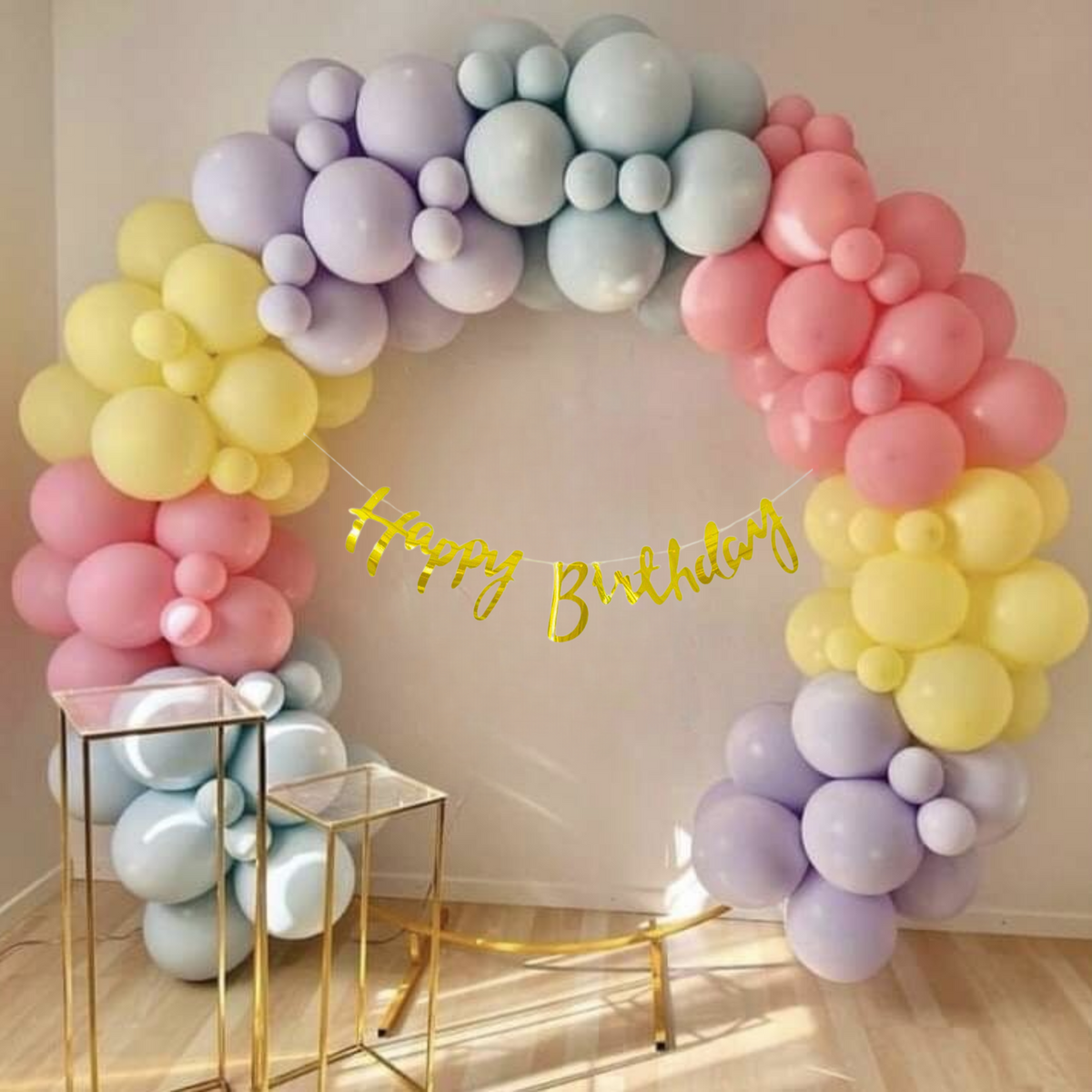 Happy Birthday Balloon Decoration Combo