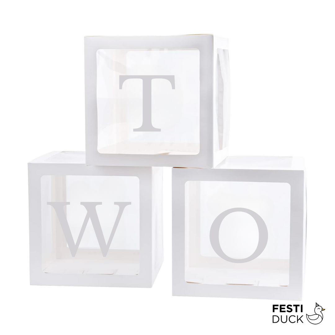 Premium TWO Letter Balloon Box Set