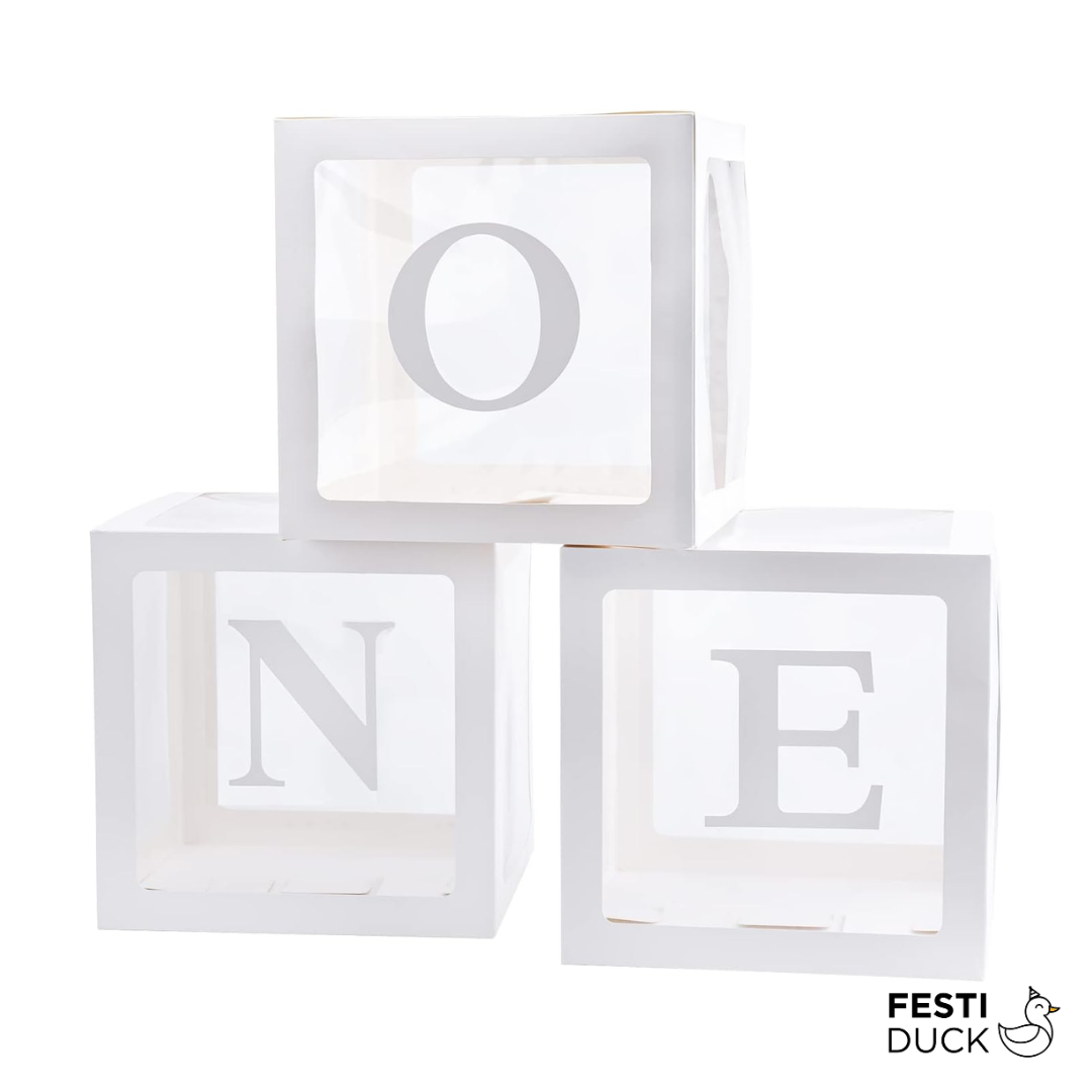 Premium ONE Letter Balloon Box Set