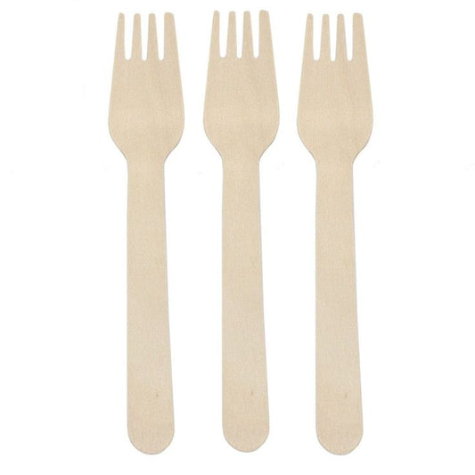 Festi Duck Disposable Wooden Spoons